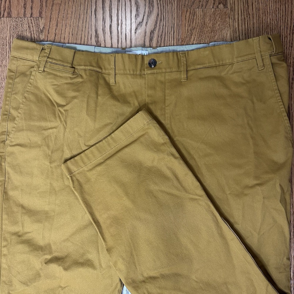 NWT Goodfellow Men's Pants Size 43 W * 30 L Hennepin Chino Pants Color Mustard